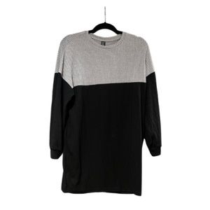 SHEIN Color Block Long Sleeve Dress (Never worn)